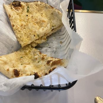 Karma Indian Bistro - Garlic Naan - Indian Near Me - Jacksonville Beach, Florida