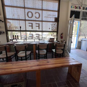 Maverick Coffee - indoor seating - Bikes Near Me - Whittier, California