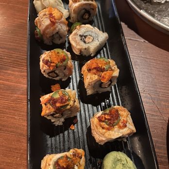 The Courthouse Club - Salmon sushi - American Near Me - Noblesville, Indiana The Courthouse Club - Salmon sushi - American Near Me - Noblesville, Indiana
