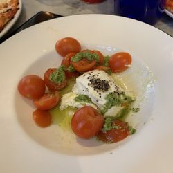 Pizza Express - Tomato and mozzarella salad