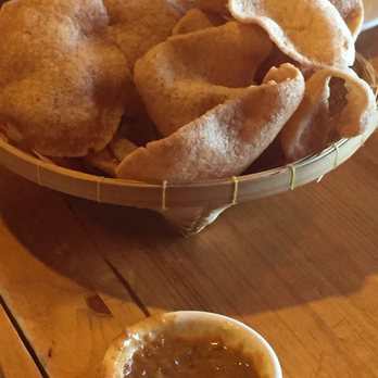 Jatujak - Shrimp chips with peanut sauce - Food Delivery Services Near Me - Toronto, Ontario