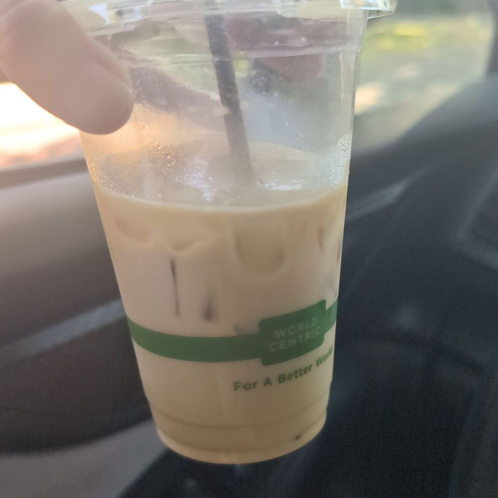 Copper Tree Coffee House - iced oat milk latte! yum - Coffee & Tea Near Me - Seattle, Washington