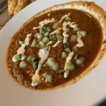 Paddlefish - gazpacho bowl. was a good size to share as a "sampler" if you will (with close friends) - Seafood Near Me - Orlando, Florida Paddlefish - gazpacho bowl. was a good size to share as a "sampler" if you will (with close friends) - Seafood Near Me - Orlando, Florida