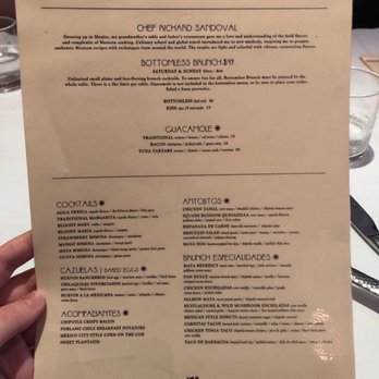 Maya - Brunch menu - Mexican Near Me - New York, New York