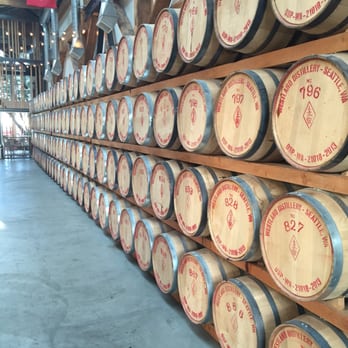 Westland Distillery - Rows of casks. - Distilleries Near Me - Seattle, Washington Westland Distillery - Rows of casks. - Distilleries Near Me - Seattle, Washington