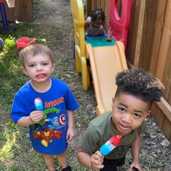 Ella’s Childcare and Development - Popsicles in the sun!