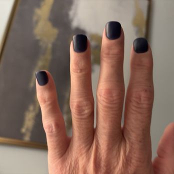 Lena Nails & Spa - I love this flat matte dark blue! She did an excellent job! - Nail Salons Near Me - Minneapolis, Minnesota Lena Nails & Spa - I love this flat matte dark blue! She did an excellent job! - Nail Salons Near Me - Minneapolis, Minnesota