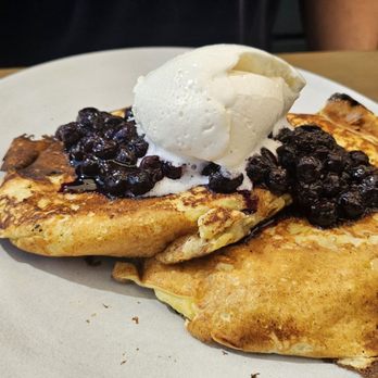 Marlena - Lemon Ricotta Pancakes with Blueberries - Coffee & Tea Near Me - Long Beach, California Marlena - Lemon Ricotta Pancakes with Blueberries - Coffee & Tea Near Me - Long Beach, California