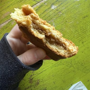 Eterna Primavera Bakery - inside of the 3-cheese empanada - Breakfast & Brunch Near Me - San Francisco, California