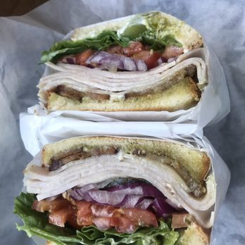 Cafe Aroma - Turkey Bacon Club Sandwich - Coffee & Tea Near Me - Manteca, California Cafe Aroma - Turkey Bacon Club Sandwich - Coffee & Tea Near Me - Manteca, California