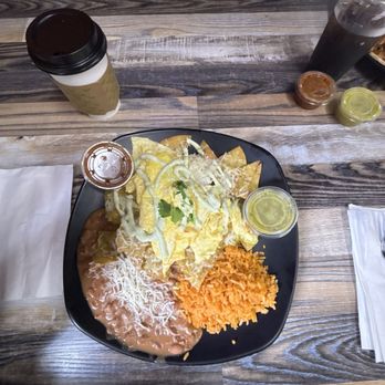 TJ's Cafe Restaurant - Green Chilaquiles - Breakfast & Brunch Near Me - Brea, California TJ's Cafe Restaurant - Green Chilaquiles - Breakfast & Brunch Near Me - Brea, California