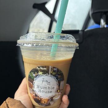 Humble House Cafe - Honduran latte with oat milk so yummy ! - Coffee & Tea Near Me - Golden, Colorado Humble House Cafe - Honduran latte with oat milk so yummy ! - Coffee & Tea Near Me - Golden, Colorado