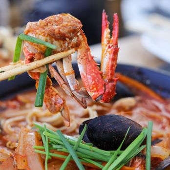 The Ppong - Seafood Jjamppong Food IG: @nomswithsabs - Korean Near Me - Los Angeles, California