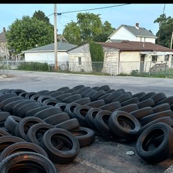 El Guero Tire Shop - Constant new stock of used tires.