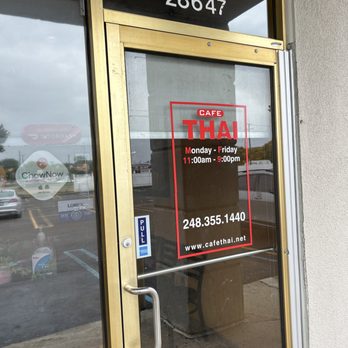 Cafe Thai - Hours - Thai Near Me - Southfield, Michigan Cafe Thai - Hours - Thai Near Me - Southfield, Michigan