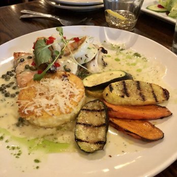 Wence's - Salmon & polenta - New American Near Me - Pleasant Hill, California Wence's - Salmon & polenta - New American Near Me - Pleasant Hill, California