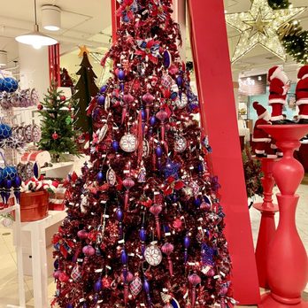 Macy's - Gorgeous Christmas trees on display. - Department Stores Near Me - Chicago, Illinois