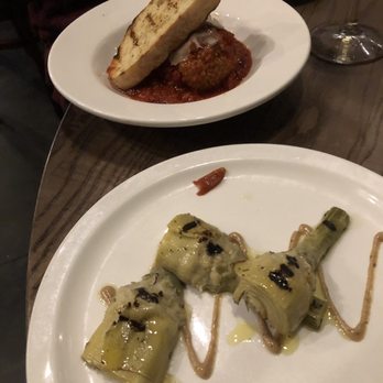 Ambrosia - Artichoke and meatball starter - Italian Near Me - Indianapolis, Indiana Ambrosia - Artichoke and meatball starter - Italian Near Me - Indianapolis, Indiana