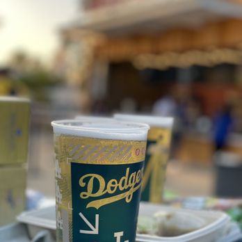 LA Taqueria - a cup of coffee and a plate of food - Beer Bar Near Me - Los Angeles, California