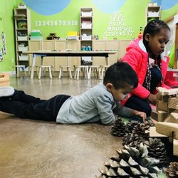Tinker Village - Exploration 
All children are connected to the natural exploration of to facilitate the development