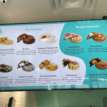 Dirty Dough - Menu for the week - Desserts Near Me - Fishers, Indiana