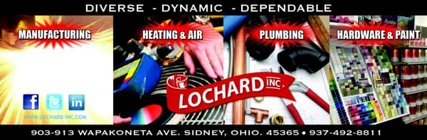 Lochard Plumbing, Heating & Air Logo