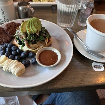 Quantum Leap - Not vegan brunch! And a damned fine cup of tea, too. - Vegetarian Near Me - New York, New York