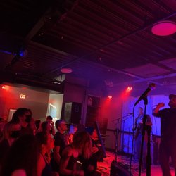The Blue Room - Stage shot of a live concert in action