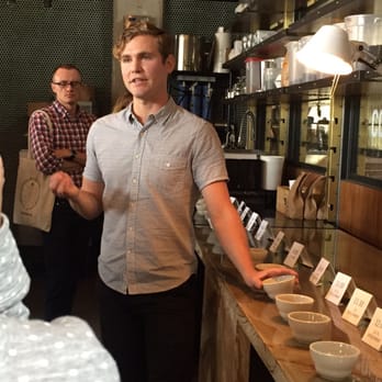 Caffeine Crawl - San Diego - Steven educating us on coffee development at Coffee & Tea Collective - Food Tours Near Me