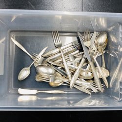 We buy sterling silver & silver plated utensils