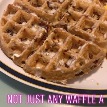 Papa's New Roost - The bacon  waffle. This is everything. - American Near Me - Sonora, California