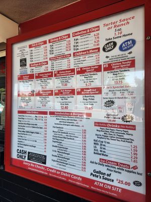Menu photo 1 Pete's Fish And Chips Phoenix, AZ