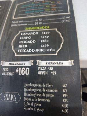 Menu photo 3 Altamar Zapopán, JAL