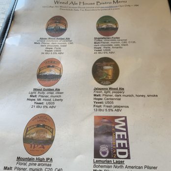 Mount Shasta Brewing - Weed ale house beer menu - Brewpubs Near Me - Weed, California