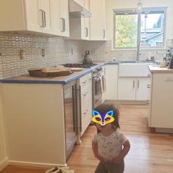 Garden Home Interiors - Work in progress pic. I think at this point we were ready for grout and final touches.