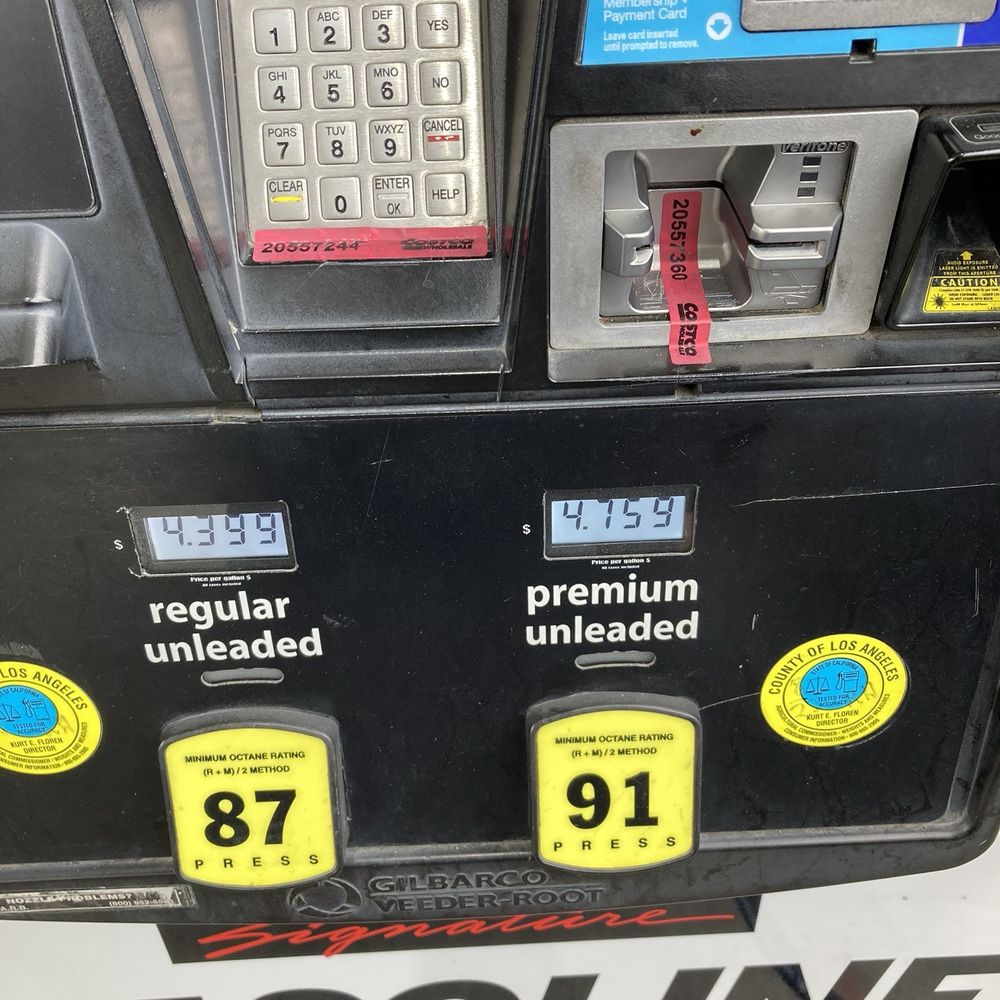 Gas prices as of 2/17/24