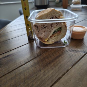 DAD'S Sandwiches - 4 inches thick and tons of meat on the Turkey and Provolone Cold Classic - Sandwiches Near Me - Sacramento, California