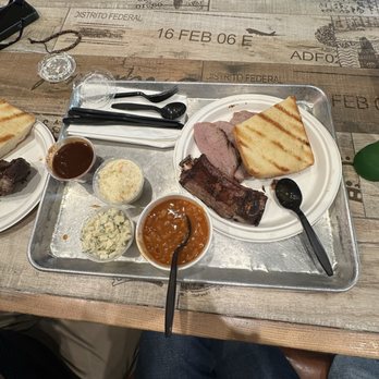 Best BBQ Santa Barbara - 2 meat combo perfect for 2 people. - Barbeque Near Me - Santa Barbara, California
