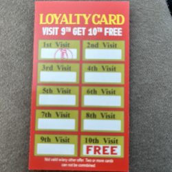 Devbha Threading - Loyalty card!