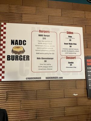 Menu photo 3 NADC Burger Fort Worth, TX Menu photo 3 NADC Burger Fort Worth, TX