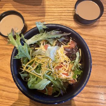 Chili's - House salad with extra dressing - Tex-Mex Near Me - Cypress, California
