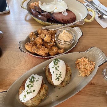Mallard Cottage - Fishcakes, cod bites and Meat and Eggs from brunch menu - Canadian (New) Near Me - St. John's, Newfoundland and Labrador