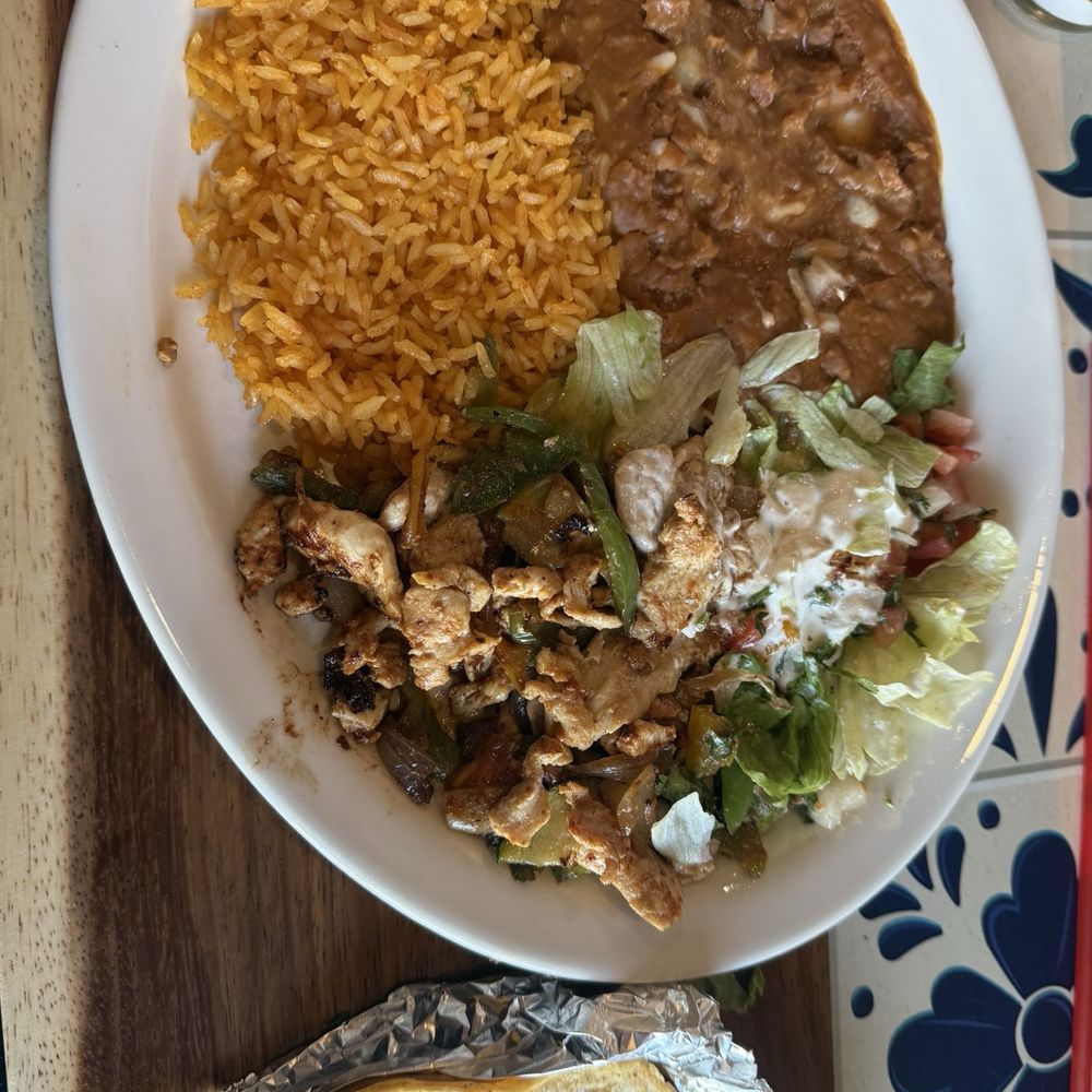 Chicken Lunch Fajitas