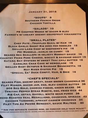 Menu photo 1 Pour Richard's Bluffton, SC