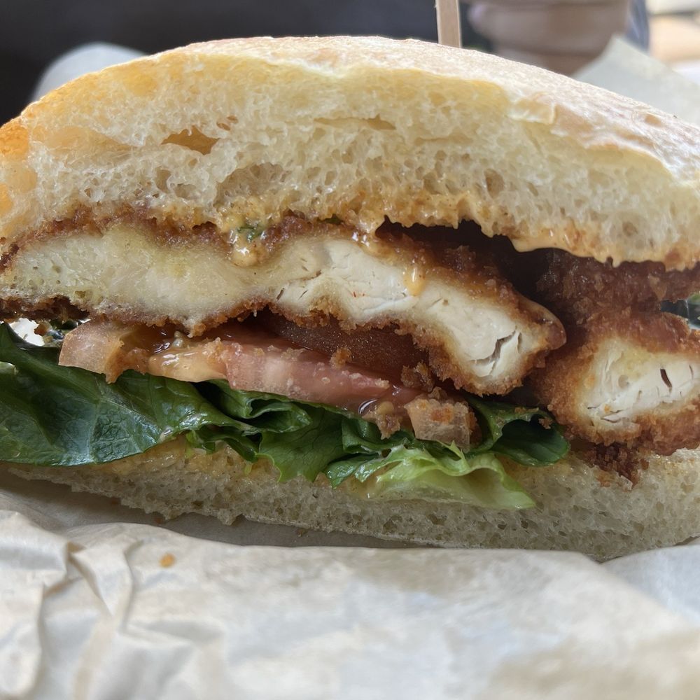 Tinleaf Fresh Kitchen - Crisp Chicken Sandwich - New American Near Me - Carlsbad, California