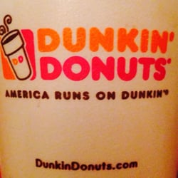 Dunkin' - I love it supper much AMERICA RUNS ON DINCKIN lol