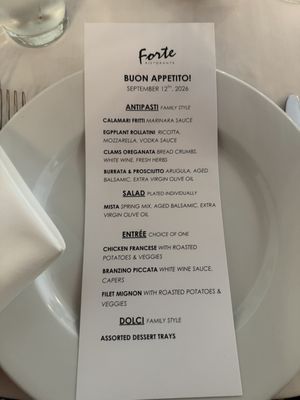 Menu photo 1 Forte Ristorante Hackensack, NJ Menu photo 1 Forte Ristorante Hackensack, NJ