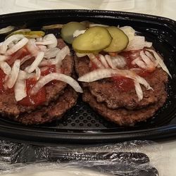McDonald's - Quarter Pounder 4 patties. No bun.