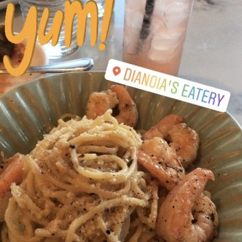 DiAnoia's Eatery - Cacio e pepe with shrimp (and the Rose spritz) - Delis Near Me - Pittsburgh, Pennsylvania
