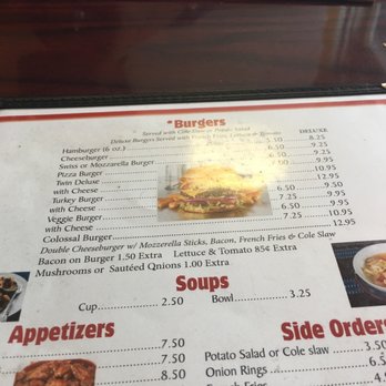 George's Luncheonette - Colossal Burger -oh yeah - New American Near Me - Patchogue, New York
